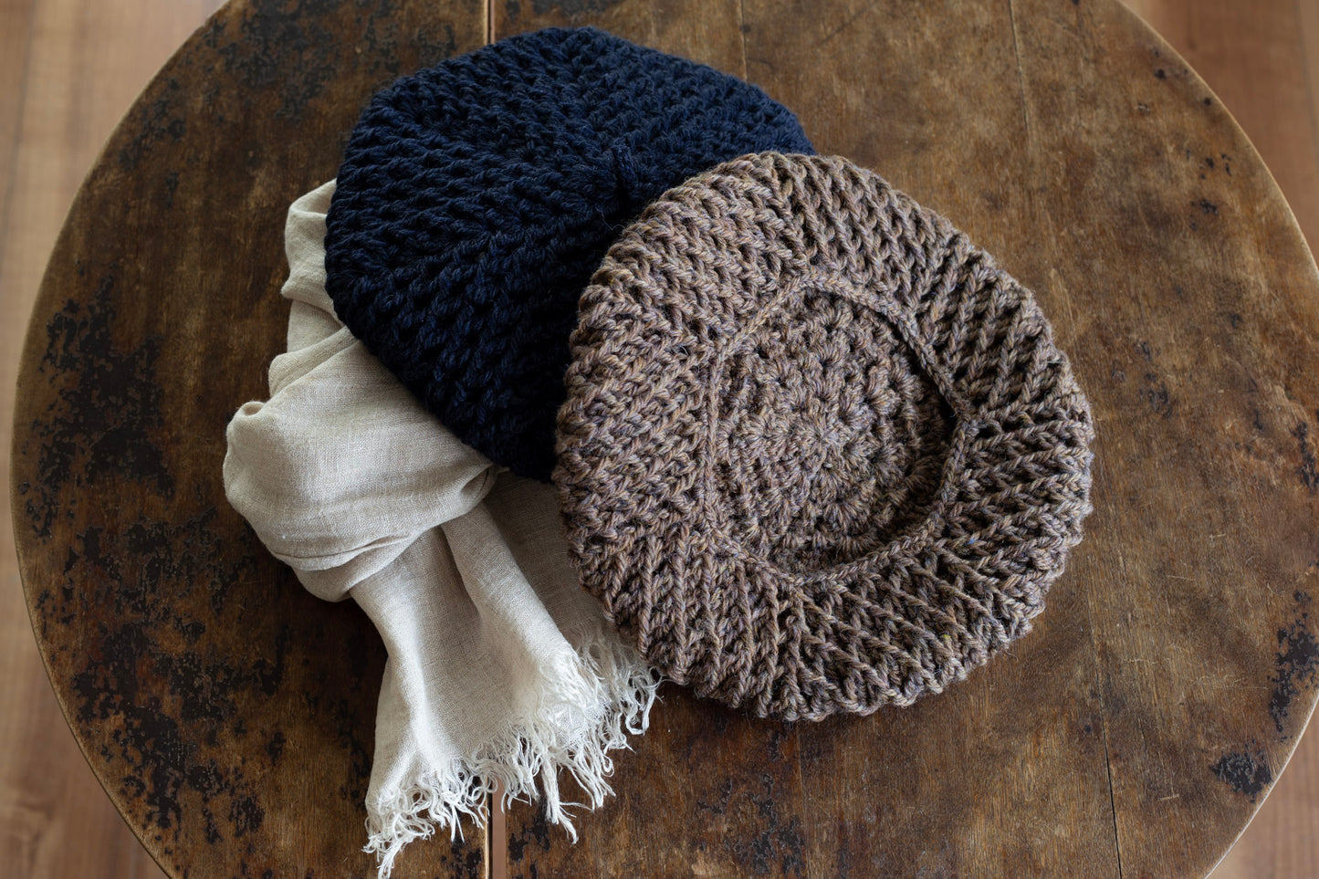 "Sept Beret" Crochet Pattern