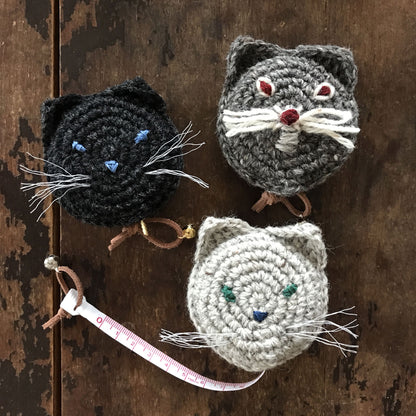 "Cat tape measure" Crochet Pattern