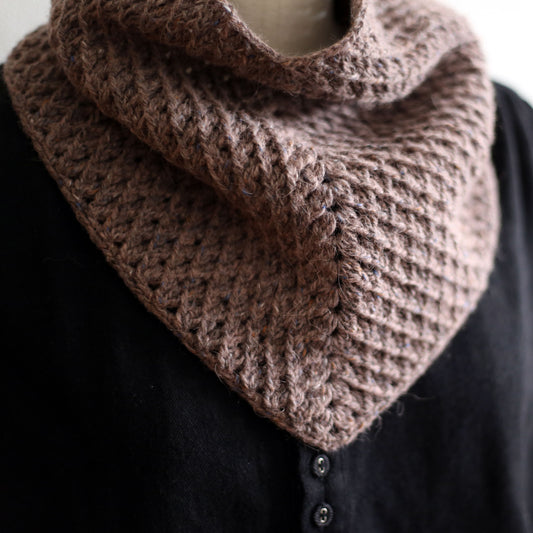 "Asymmetric Cowl" Crochet Pattern